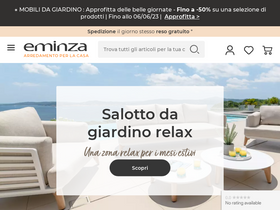 'eminza.it' screenshot