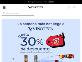 'vinoteca.com' screenshot