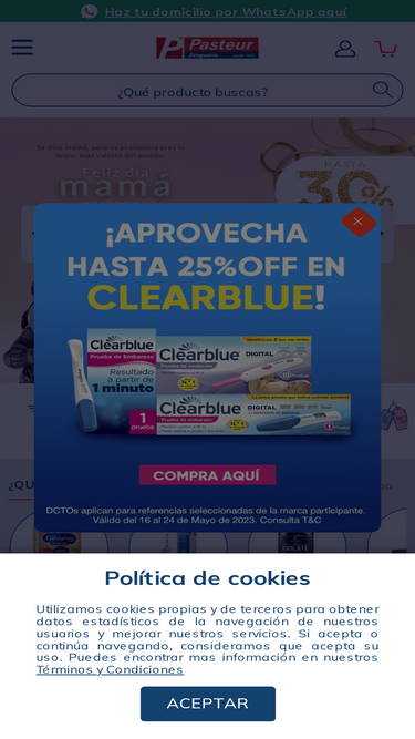 Clearblue clearance benavides precio