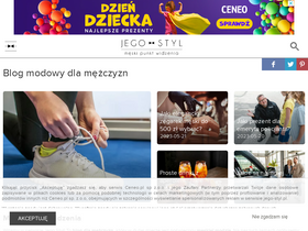 'jego-styl.pl' screenshot