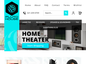 plutohouse.store homepage screenshot
