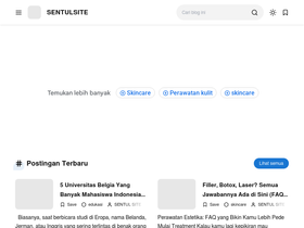 'sentulsite.com' screenshot