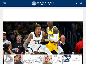 'winnerzcircle.com' screenshot