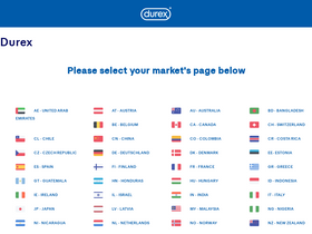 'durex.com' screenshot