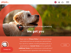 'pitpat.com' screenshot