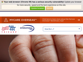 'tricare-overseas.com' screenshot