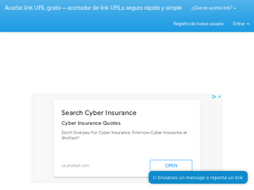 'acortar.link' screenshot