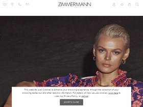 'zimmermann.com' screenshot