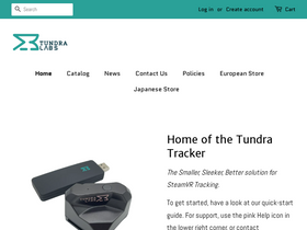'tundra-labs.com' screenshot
