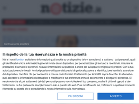 'notizie.it' screenshot