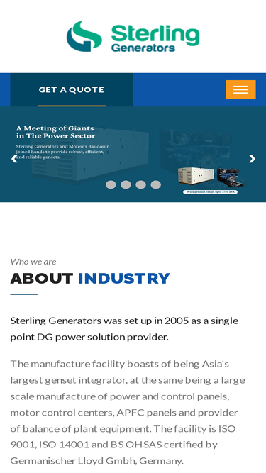 sterlinggenerators.com