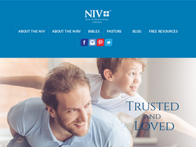'thenivbible.com' screenshot