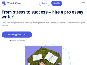 'essaypro.com' screenshot