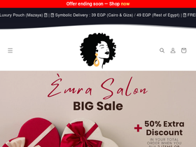 emrasalon.com homepage screenshot