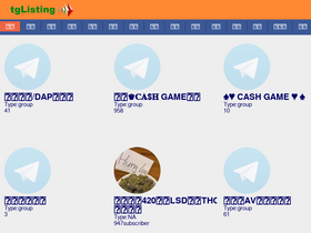 'tglisting.com' screenshot
