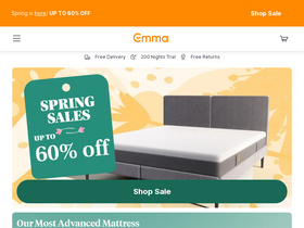 'emma-sleep.ie' screenshot