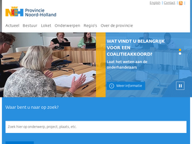 'noord-holland.nl' screenshot
