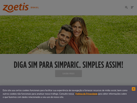 'www2.zoetis.com.br' screenshot