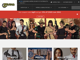 'zahal.org' screenshot