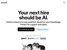 eesel AI - ChatGPT over your Slack, Notion, Google Docs and more