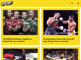 'sporf.com' screenshot