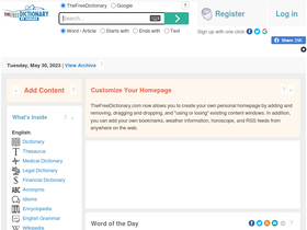 'tfd.com' screenshot