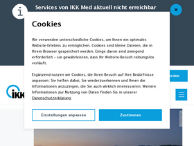 'ikk-classic.de' screenshot