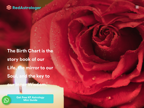 'redastrologer.com' screenshot