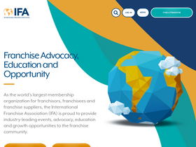 'franchise.org' screenshot