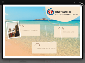 'oneworlditaliano.com' screenshot