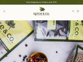 spiceandco.com.au homepage screenshot