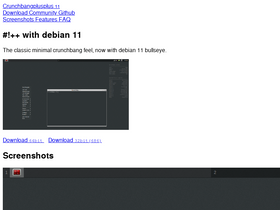 crunchbangplusplus.org