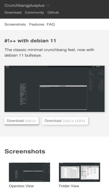 crunchbangplusplus.org