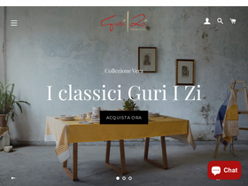 Guri I Zi homepage screenshot