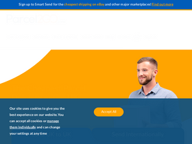 'parcel2go.com' screenshot
