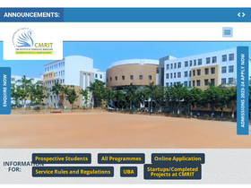 'cmrit.ac.in' screenshot