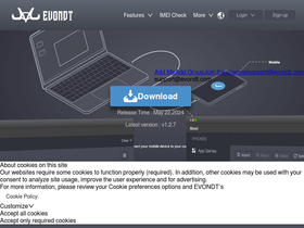 'evondt.com' screenshot