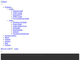 'redx.com' screenshot