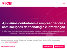 'iob.com.br' screenshot