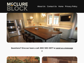 mcclureblock.com
