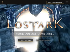'playlostark.com' screenshot