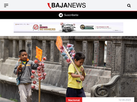 'bajanews.mx' screenshot