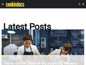 'cookindocs.com' screenshot