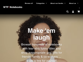 'wtfnotebooks.com' screenshot