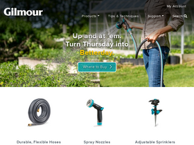 'gilmour.com' screenshot