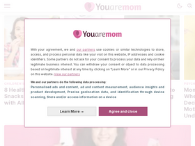 'youaremom.com' screenshot