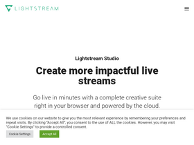 'golightstream.com' screenshot