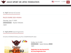 'asjjf.org' screenshot