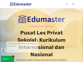 'edumasterprivat.com' screenshot