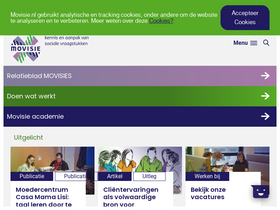 'movisie.nl' screenshot